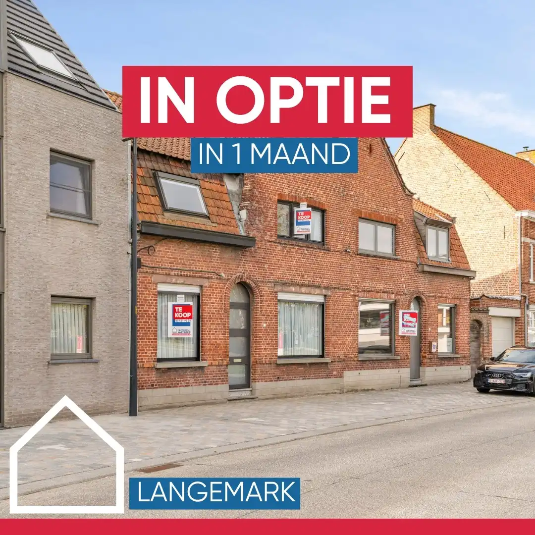 Hoofdfoto van de publicatie: TE RENOVEREN WONING OP EEN PERCEEL VAN 559M² MET BOORDEVOL POTENTIEEL