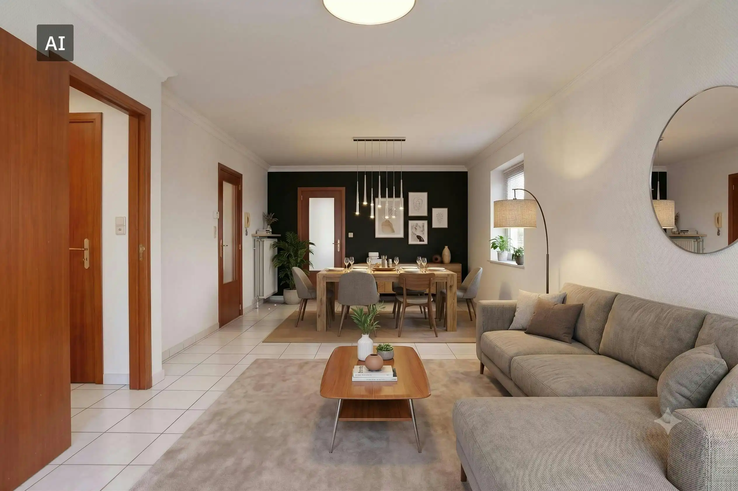 Leuk 2-slaapkamerappartement te Zwevegem foto 3