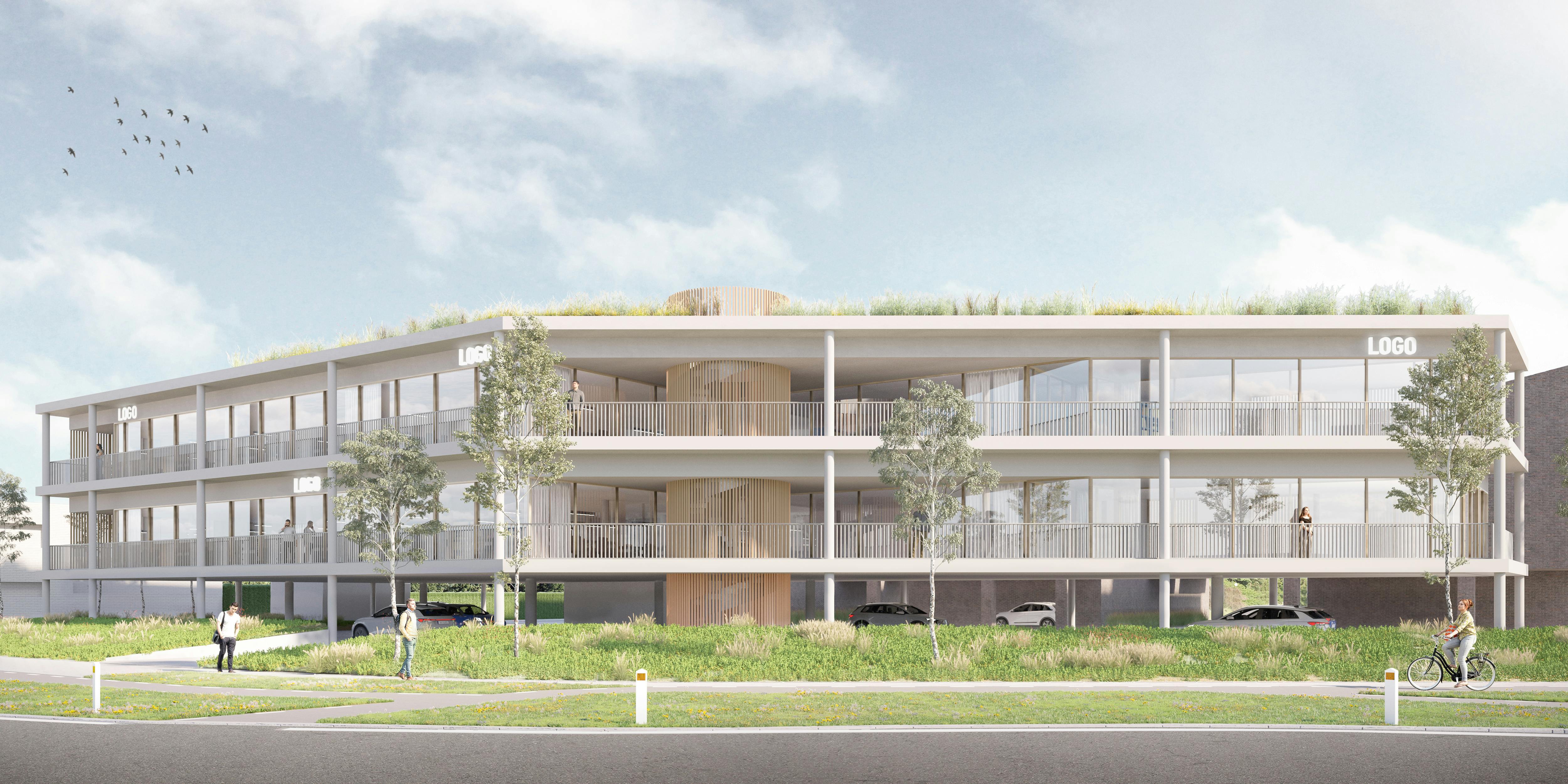 Projectgrond te koop met vergunning voor kantoorgebouw foto 3