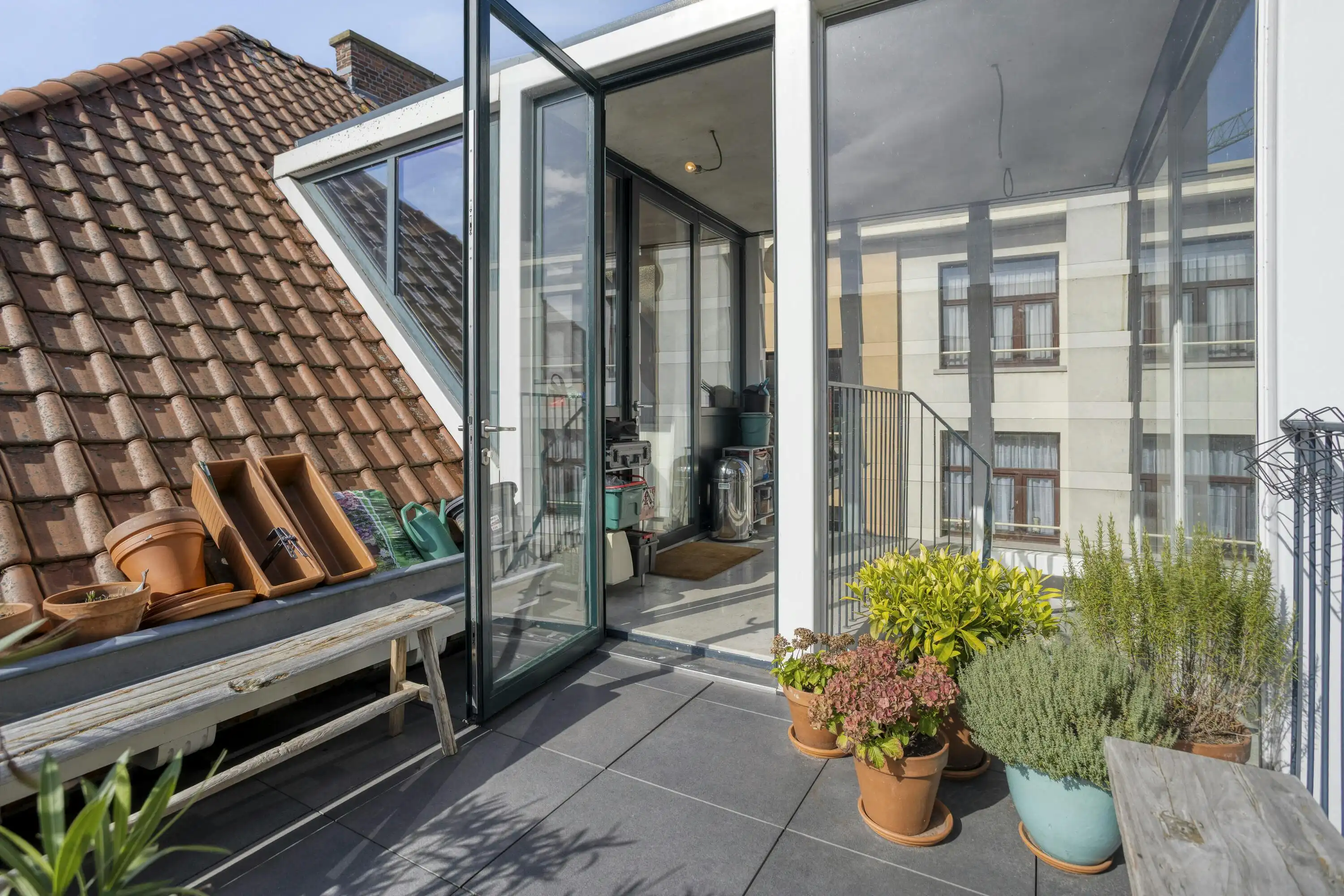 Uniek dakappartement met terras te koop in Antwerpen foto 20