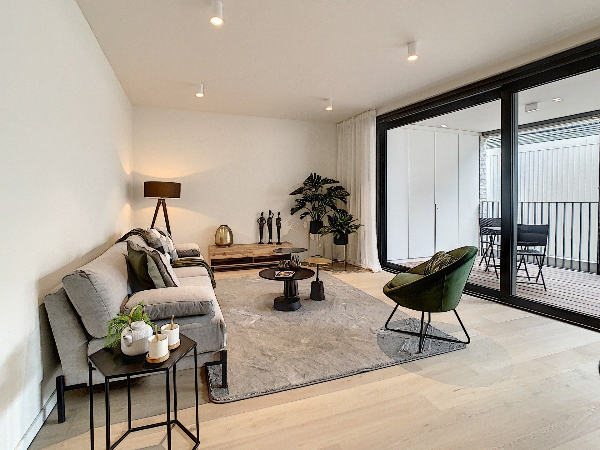 Gelijkvloers nieuwbouw appartement met terras van 18 m² en 2 slaapkamers in prestieuse residentie Refuga in hartje Hasselt. foto 12
