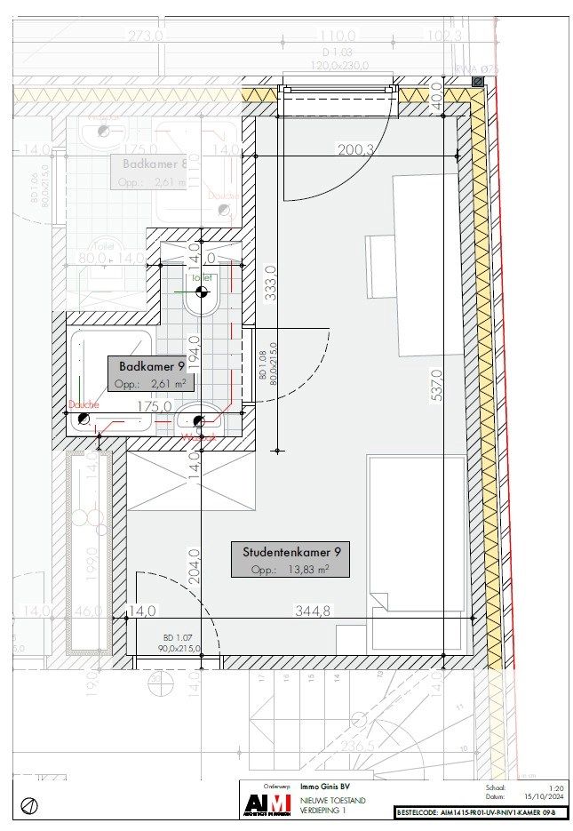 Nieuwbouw 19 studentenkamers - Unieke investeringskans in het hart van Geel foto 11