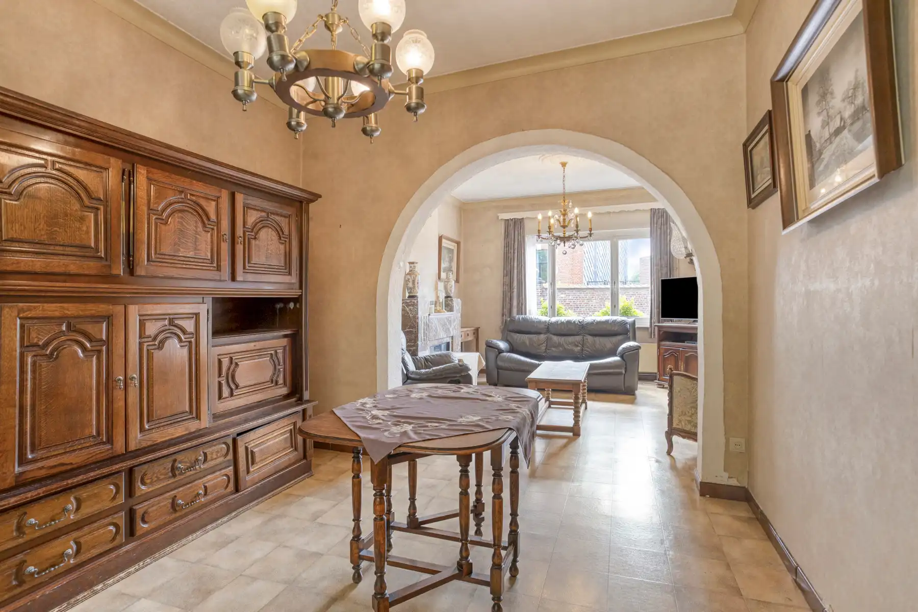 Charmante te renoveren woning met tuin in Appelterre foto 6
