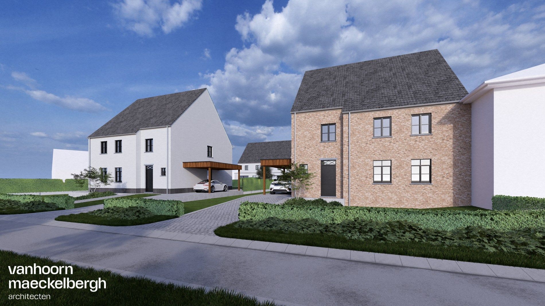 Exclusieve landelijke nieuwbouwvilla's op topligging nabij strand te Westende foto 2