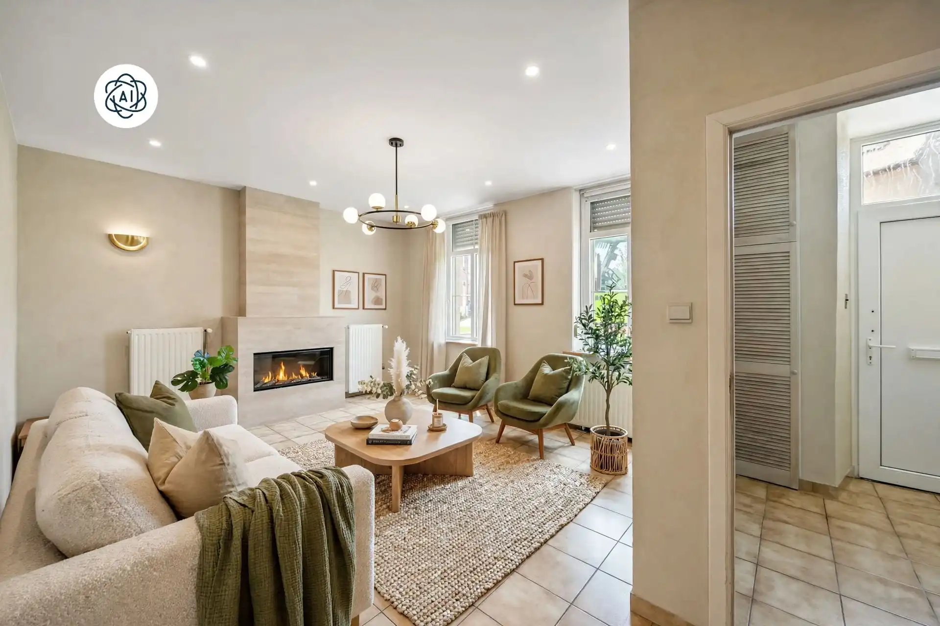 Ruime renovatiewoning met 3 slaapkamers en tuin in Ronse! foto 6