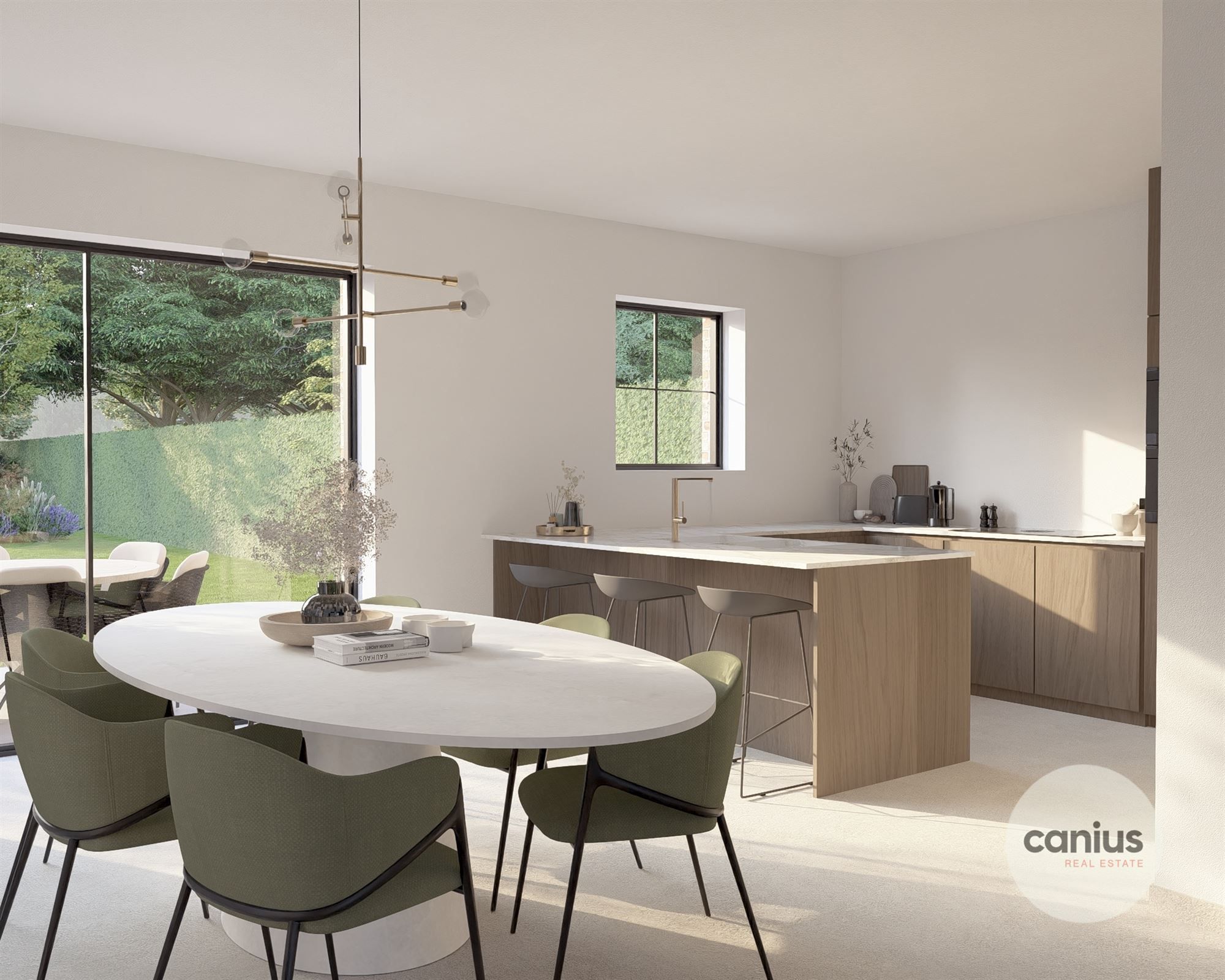 LANDELIJKE NIEUWBOUWWONING MET 4 SLPKS foto 2