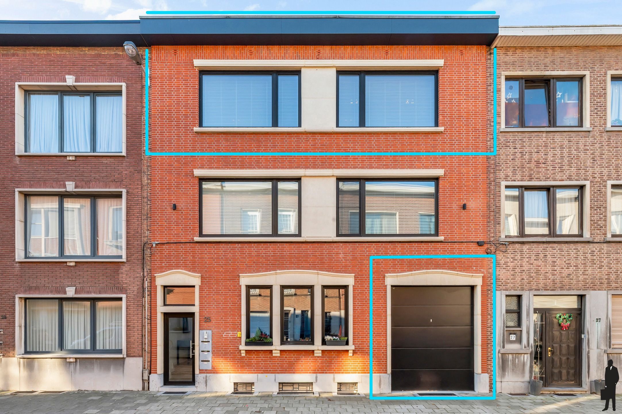 Ruim gerenoveerd appartement met 10 m gevelbreedte. foto 13