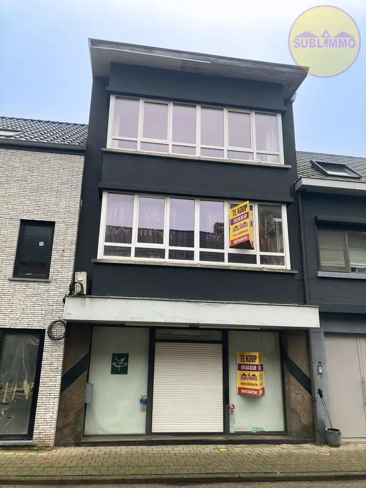 Handelspand (63 m²) met woonst in centrum Meerhout foto 20