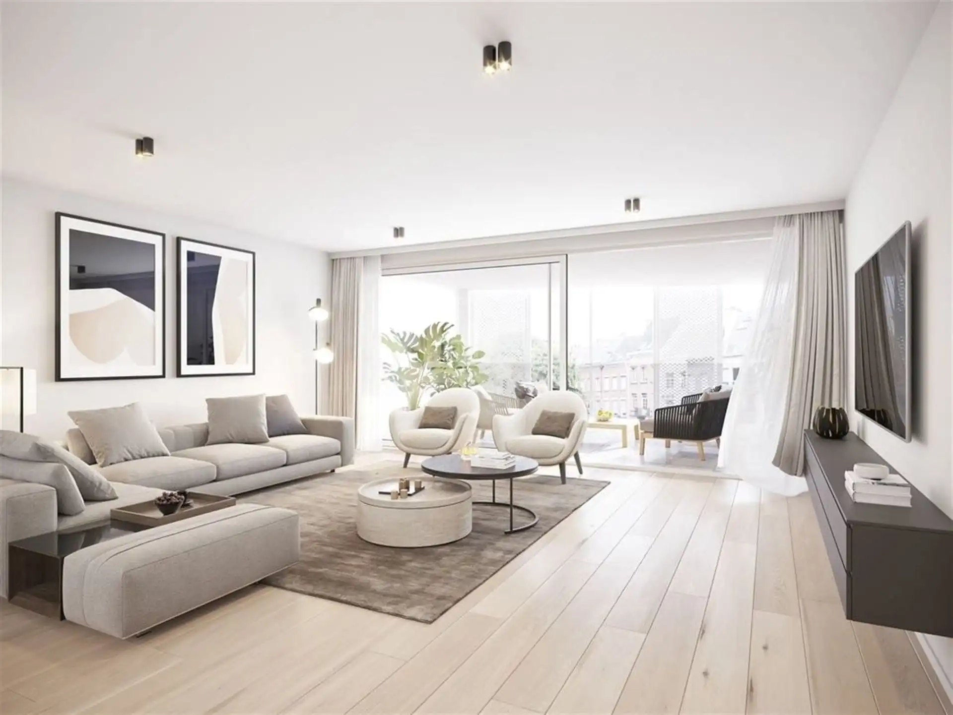 Luxe-app. met zuidgerichte terrassen, pal in het centrum! foto 13