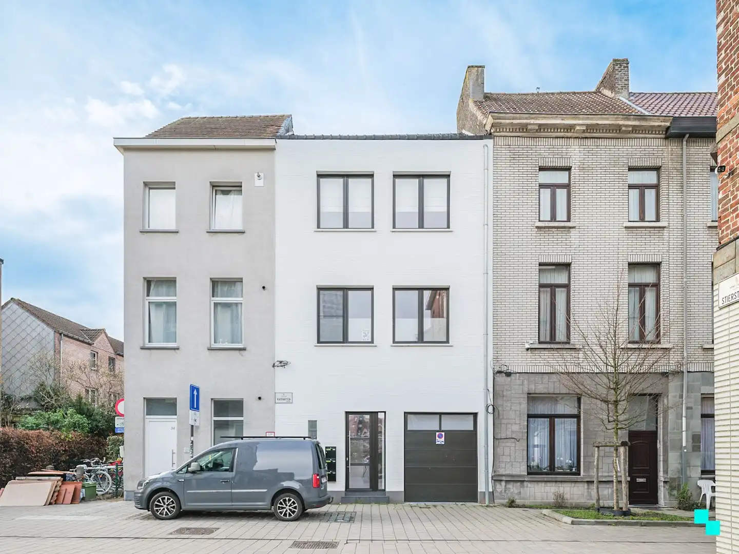 Gerenoveerd appartement met 2 slaapkamers en garage nabij Gent Dampoort foto 23