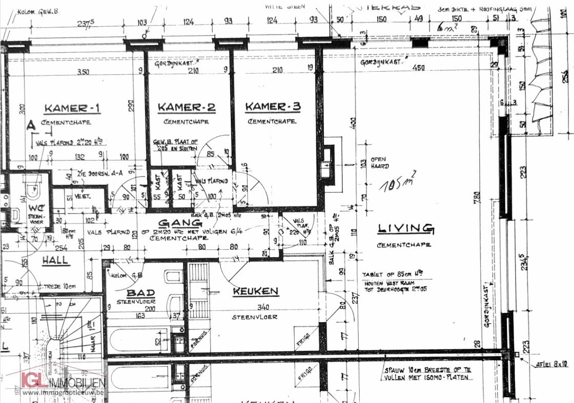 Te renoveren appartement met 3 slaapkamers en garage nabij het centrum van Sint-Pieters-Leeuw foto 17