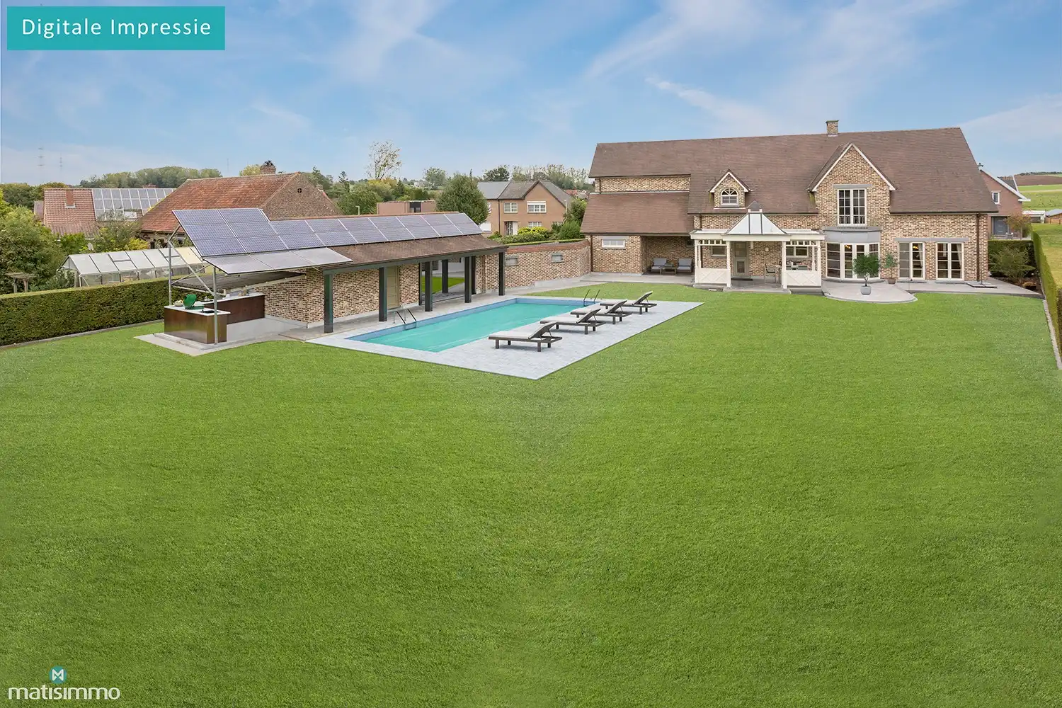 RIANTE INSTAPKLARE VILLA MET 4 SLAAPKAMERS EN RUIME TUIN IN HET LANDELIJKE MARTENSLINDE foto 61