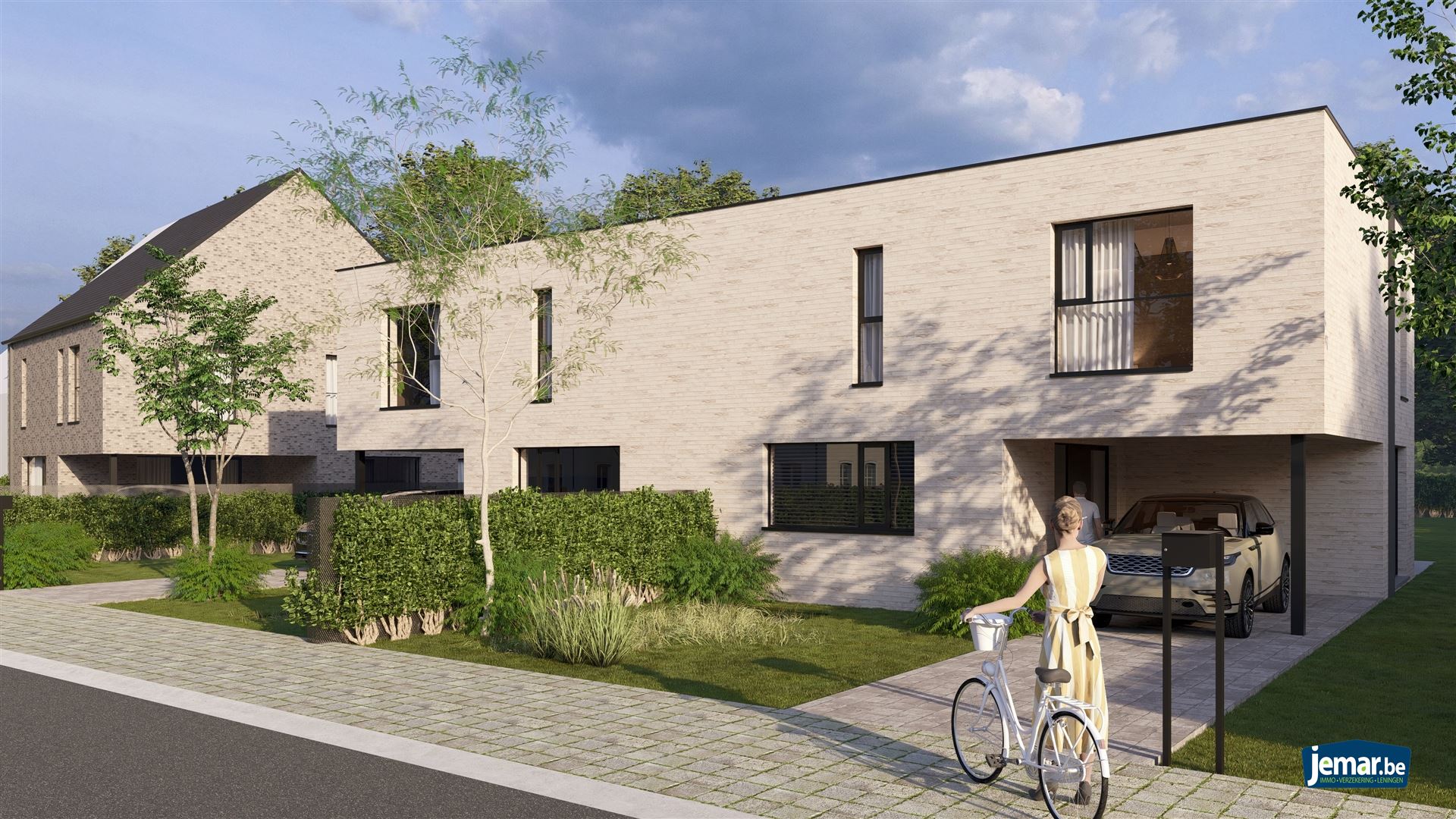 Projectgrond voor 3 woningen foto {{pictureIndex}}