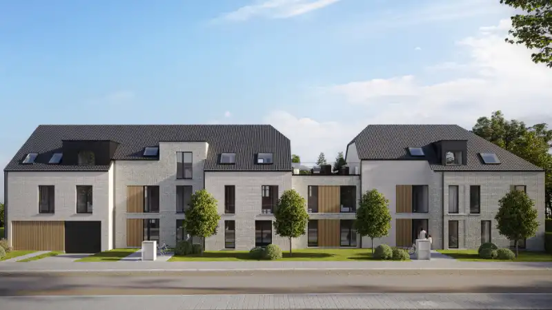 Nieuwbouw appartement 106m² met zuiderterras 14m² op 28 are foto {{pictureIndex}}