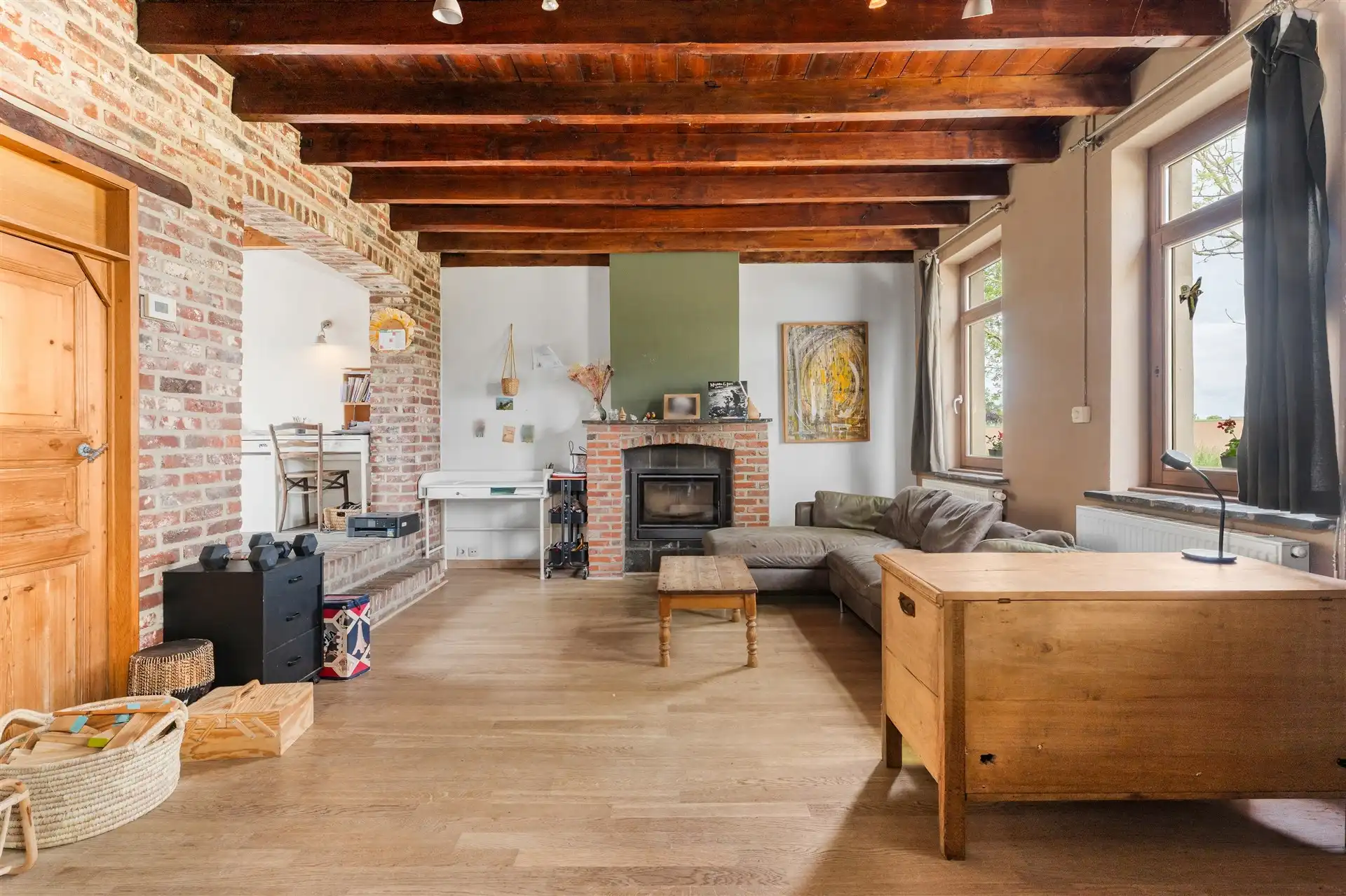 Charmante L-woning in het groene Oosterzele foto 4