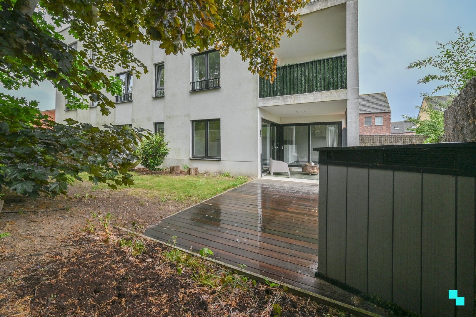 Energiezuinig tweeslaapkamer appartement met tuin te Izegem foto 26