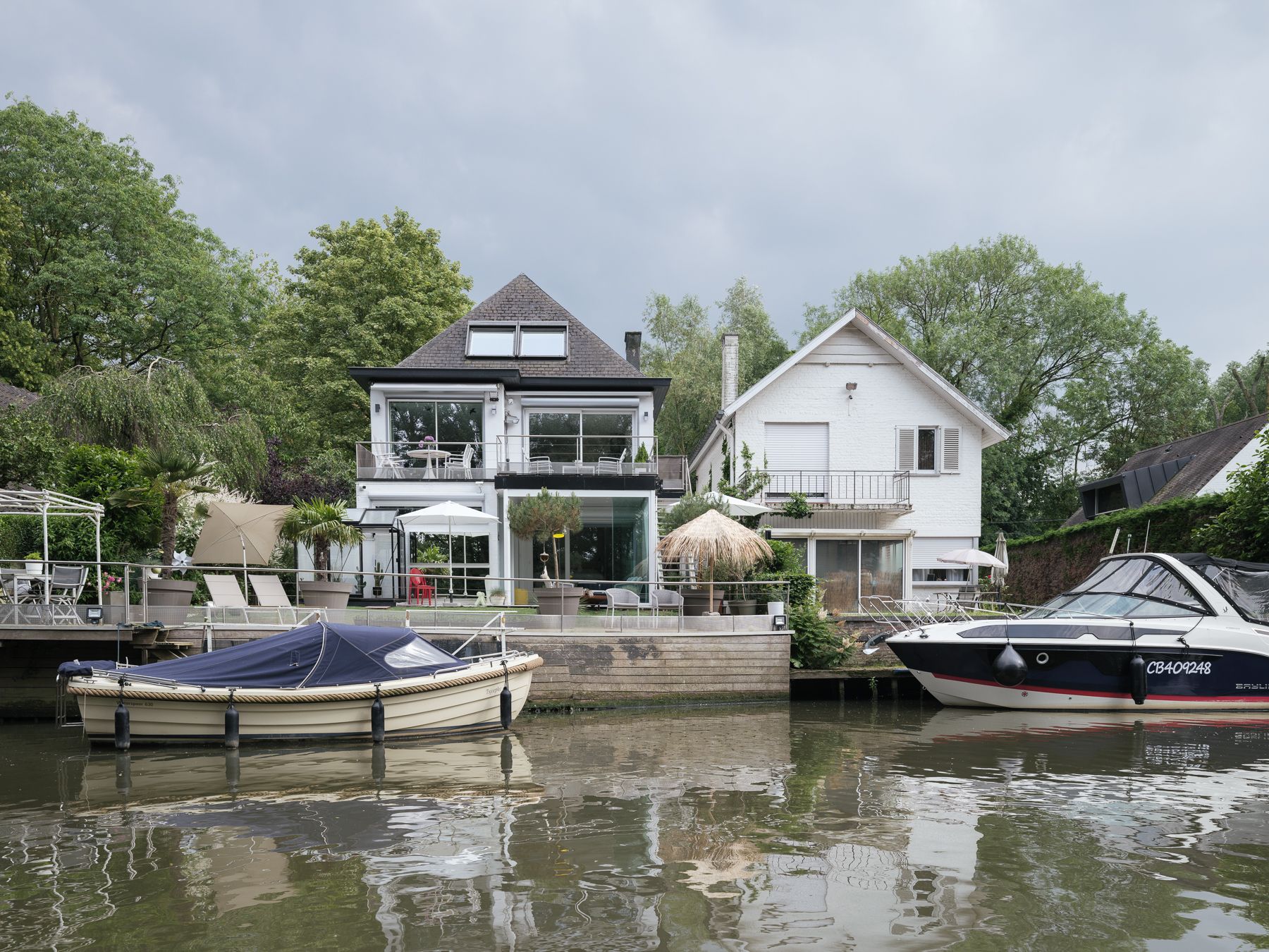 Rustig gelegen woning met uniek zicht op de Leie foto 25