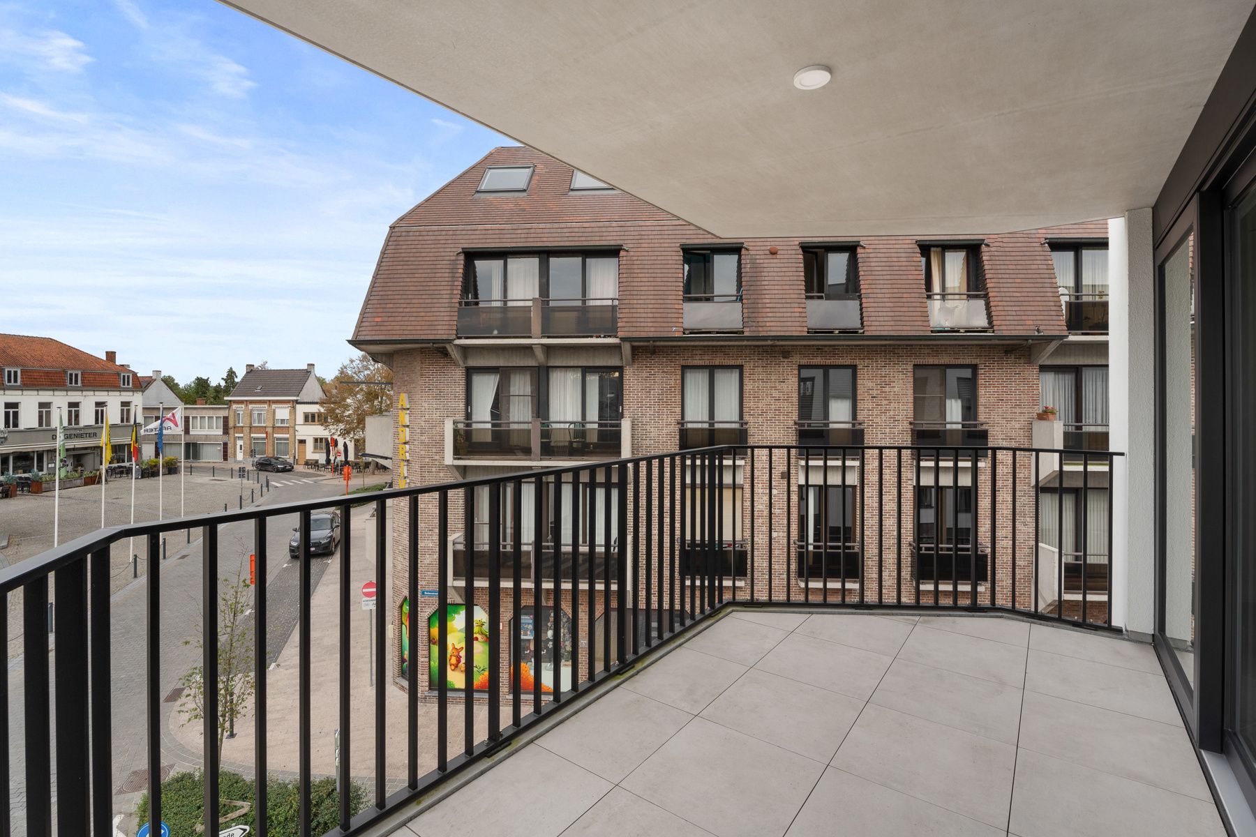 Top nieuwbouw appartement met zicht op de markt van Aalter foto 20