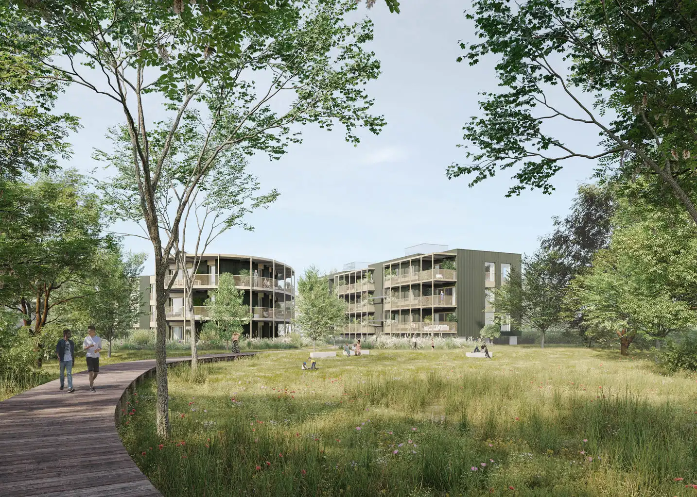 RUIME EN  LUXUEUZE DOORZONAPPARTEMENTEN.   foto {{pictureIndex}}