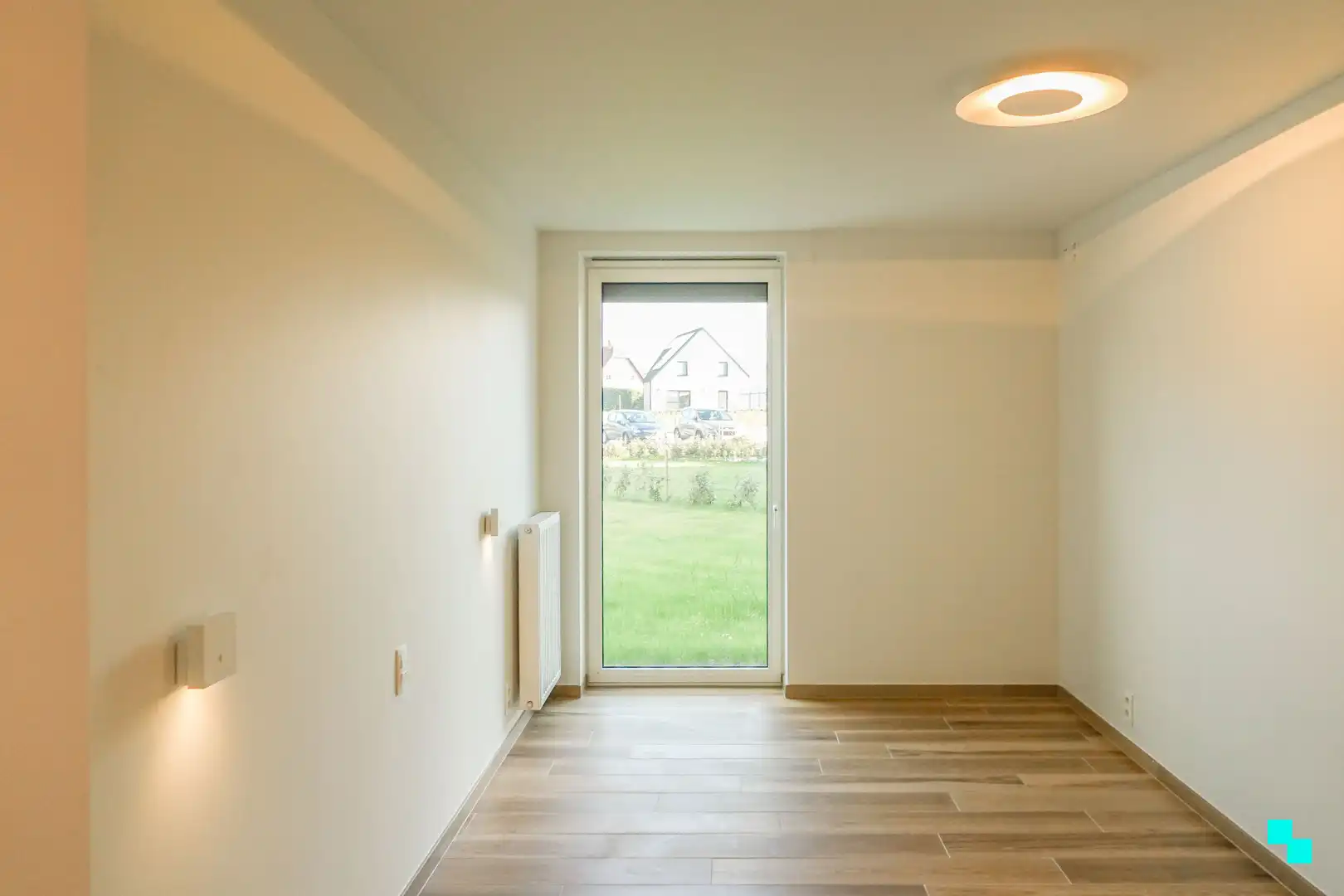 Tweeslaapkamer appartement op het gelijkvloers in het hart van Merelbeke foto 18