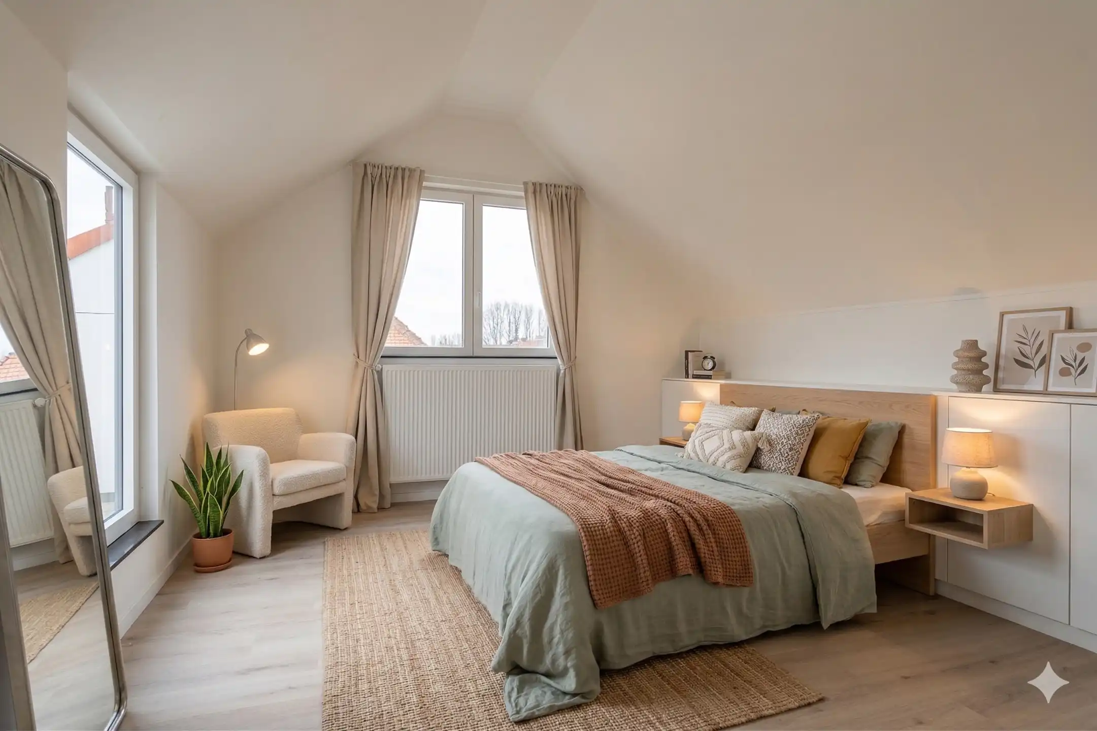 Duplex app (197m²) met 4 slaapkamers vlakbij centrum Beerse. foto 23