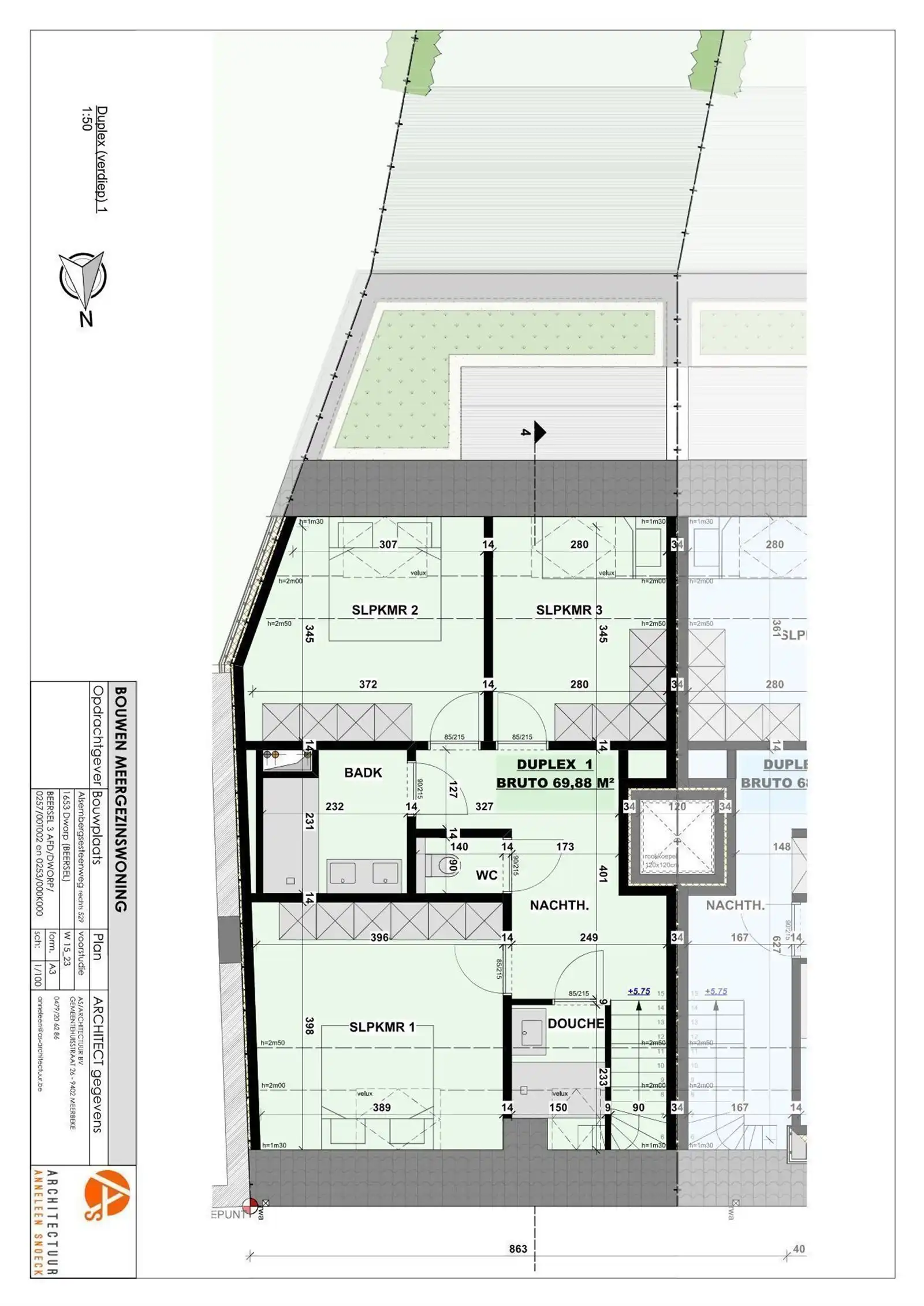 3-slaapkamer appartement van 141 m² met terras van 10 m² foto 11
