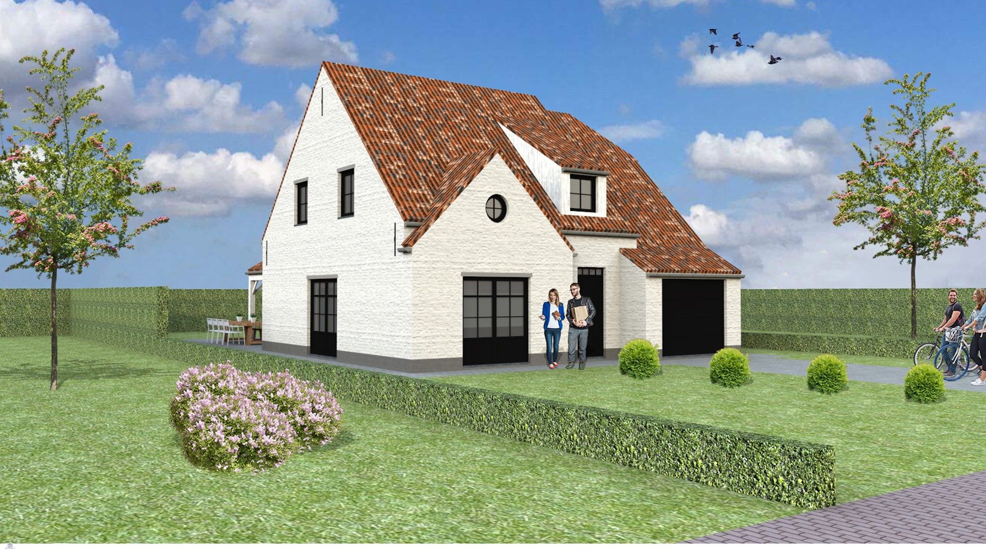 Nieuw te bouwen woning te Dilbeek foto 1