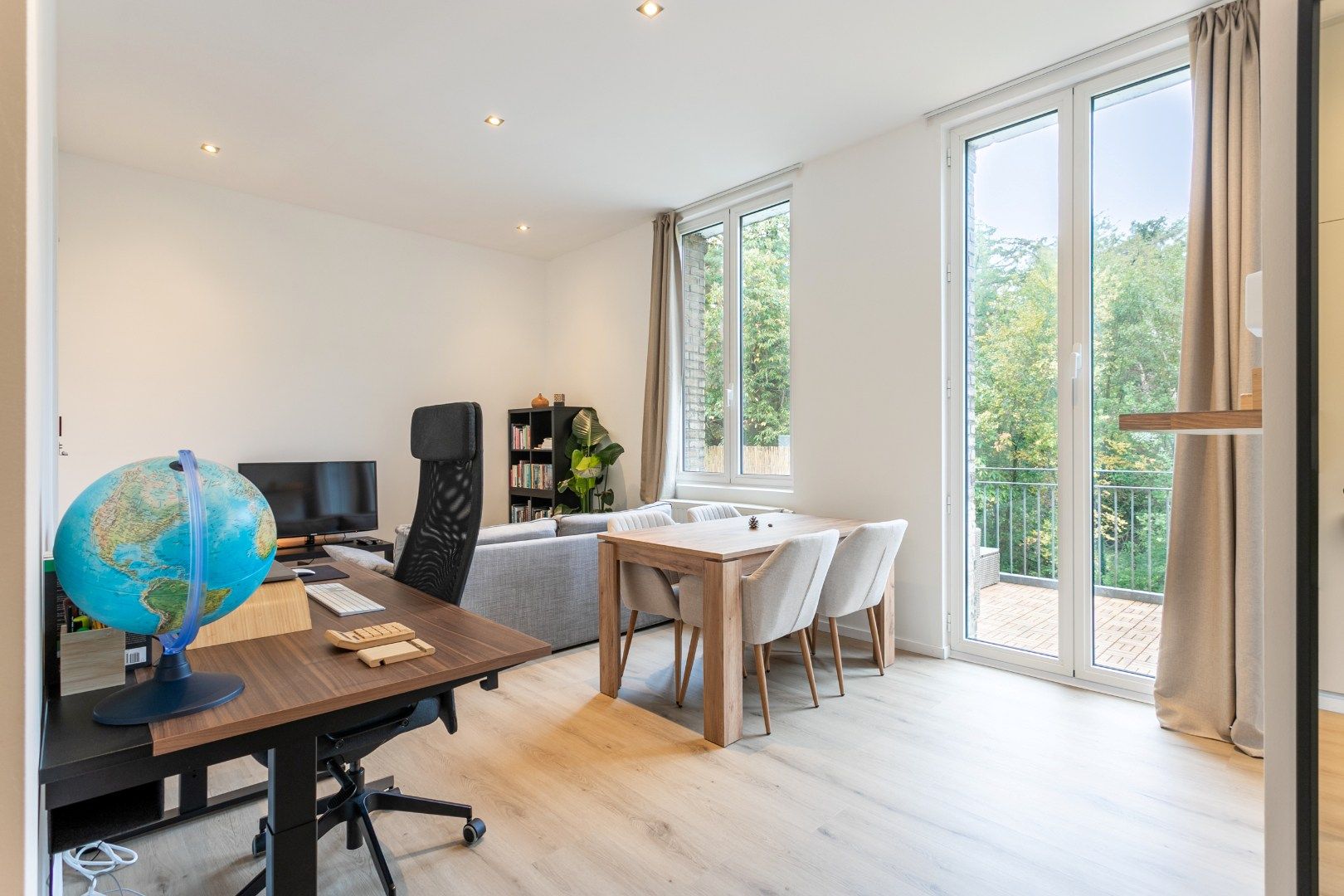 Uniek gelegen 1slpk-appartement in het Kluisbos foto {{pictureIndex}}