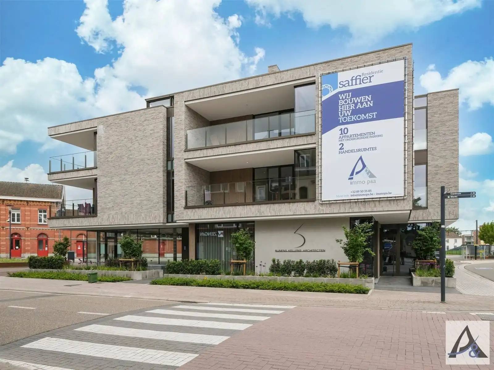 Nieuwbouwappartement 105m² met terras van 16,49m² (2 slpk) foto 7