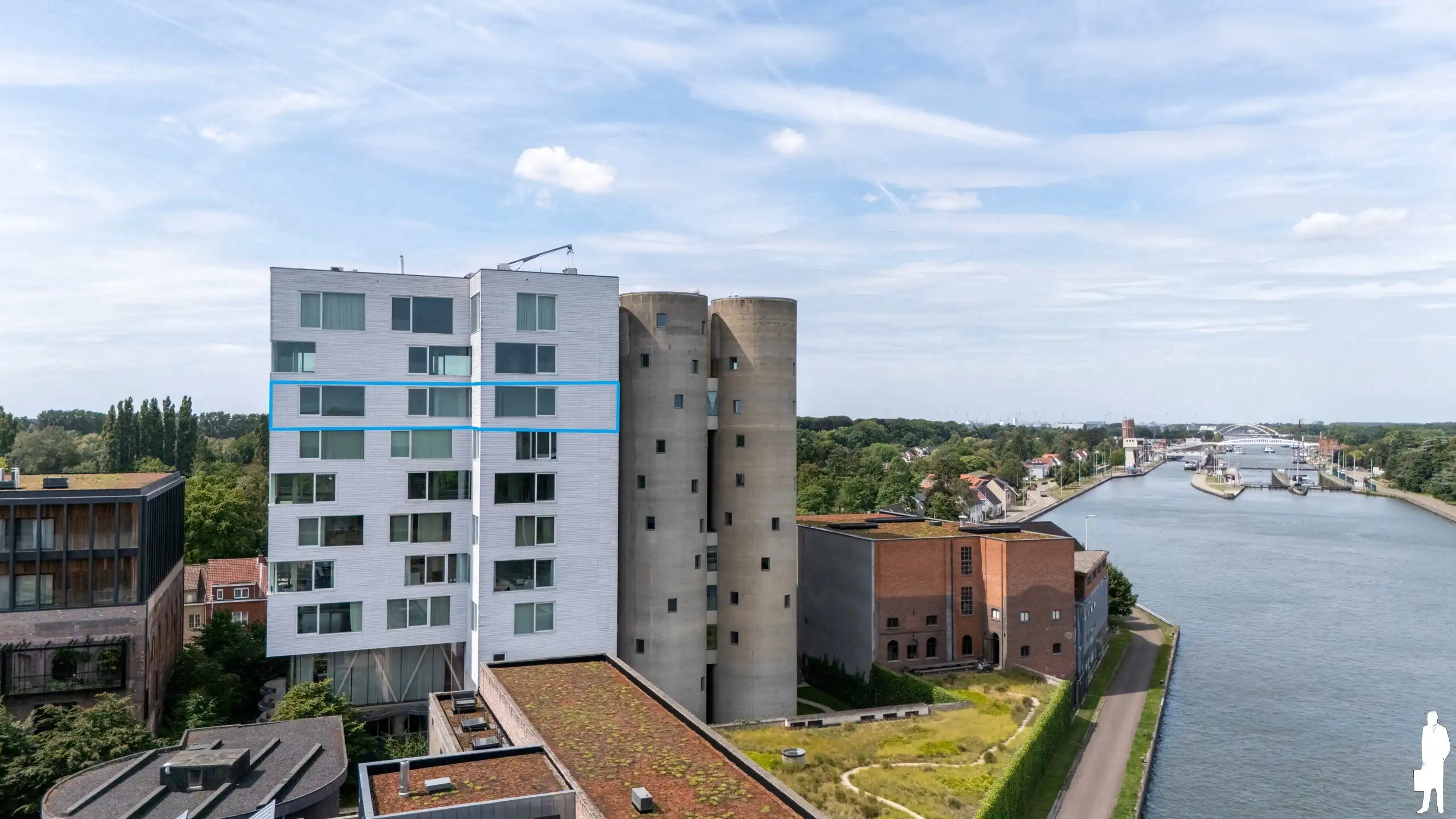 Unieke loft gelegen in de iconische Silos  aan de Kanaalsite foto 18