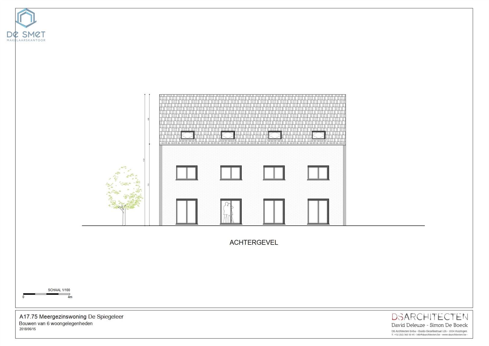 PROJECTGROND VOOR 6 APPARTEMENTEN OF PROJECT GARAGECOMPLEX OF OPEN BEBOUWING foto 5