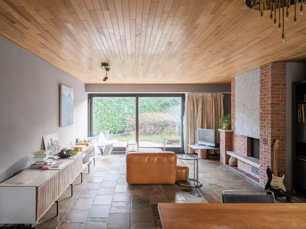 Brutalistische woning ‘Haerick’, gebouwd in 1976 naar ontwerp van architecten Xavier De Wulf en Johan De Vos. foto 6