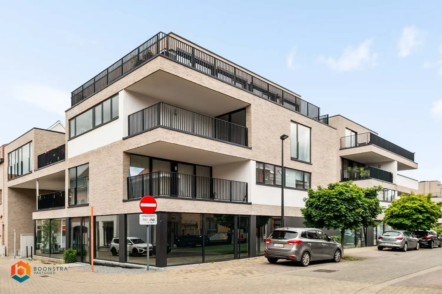 Energiezuinig app. met 1 slpkr terras en autostaanplaats te Aalst foto 13