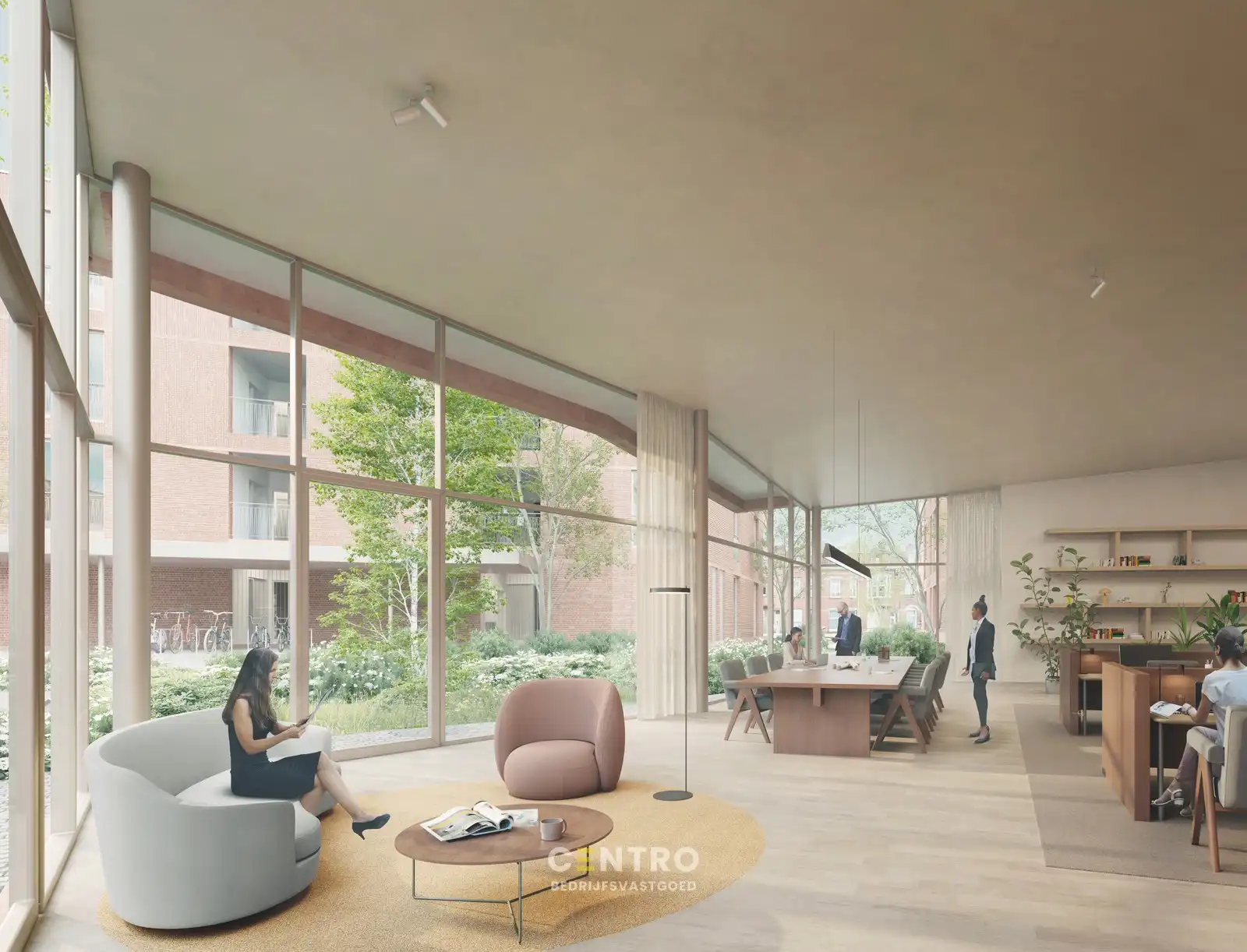 Hoekunit van 189 m² , mezzanine mogelijk ideaal als kleine kantoorruimte! foto 5