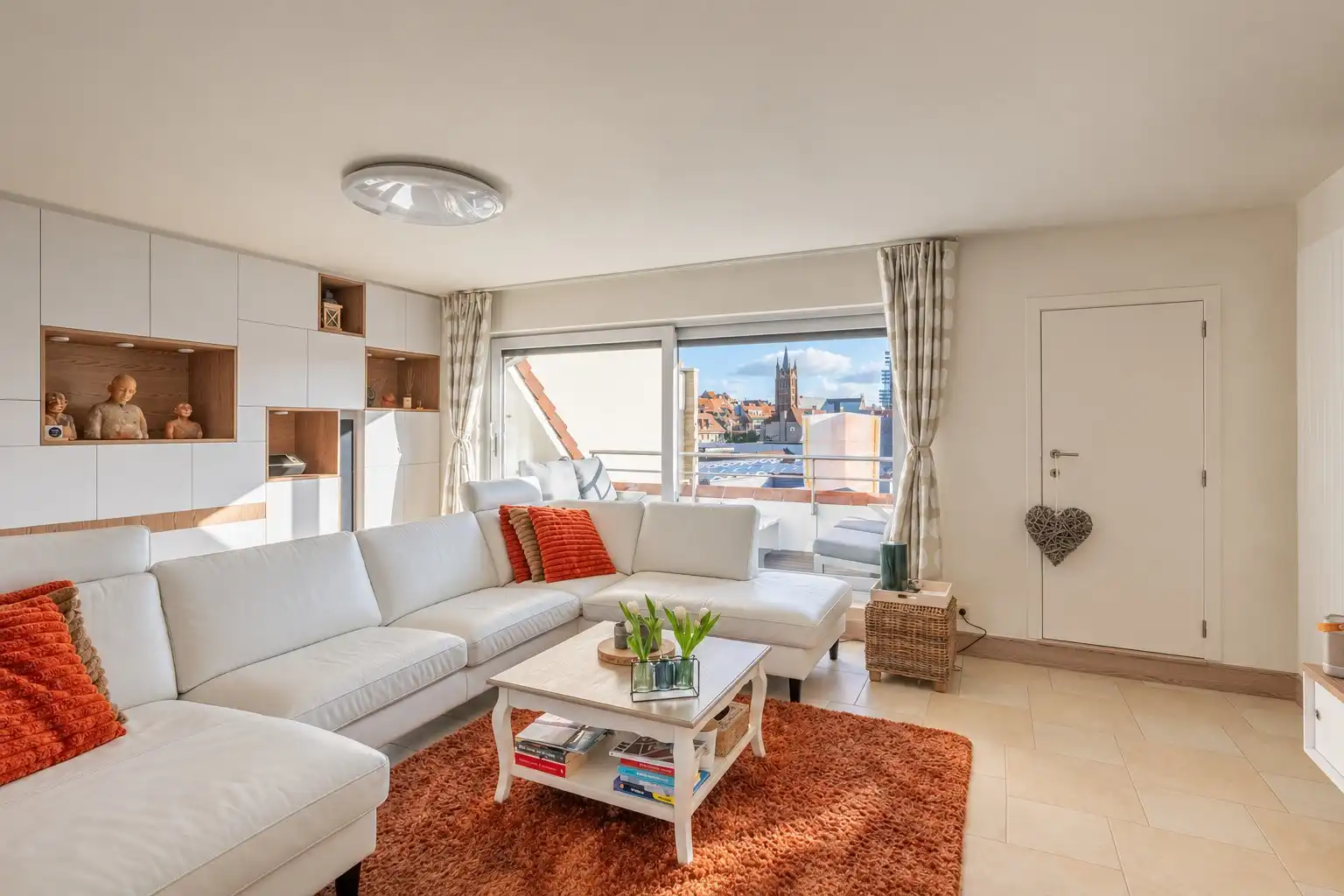Mooi duplex-appartement met 2 terrassen te Heist foto 3