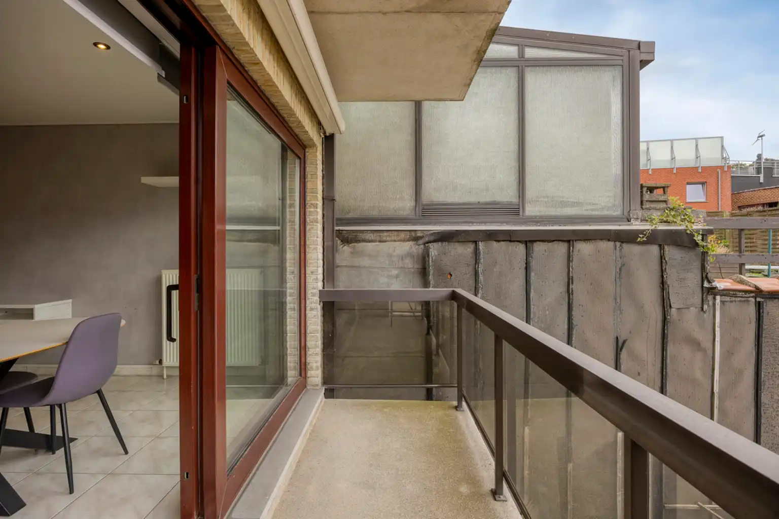 1 kamer appartement in centrum Asse met ruime garagebox foto 14