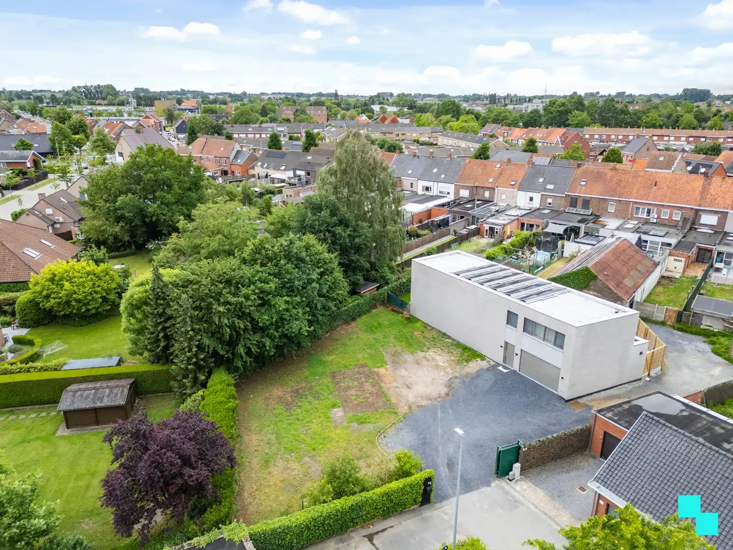 Bouwgrond voor open bebouwing in rustige residentiële omgeving te Izegem foto 5