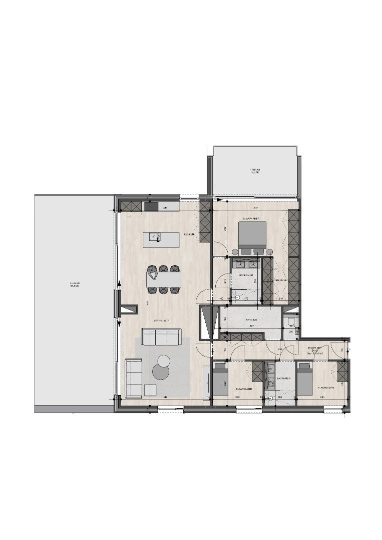 Penthouse op de vierde verdieping van 151,40m² met drie slaapkamers foto 12