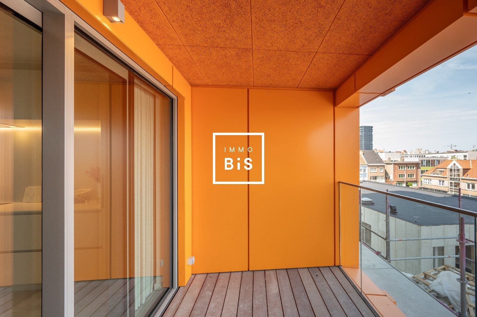 Modelappartement met 2 slaapkamers en oost geörienteerd terras. foto 3