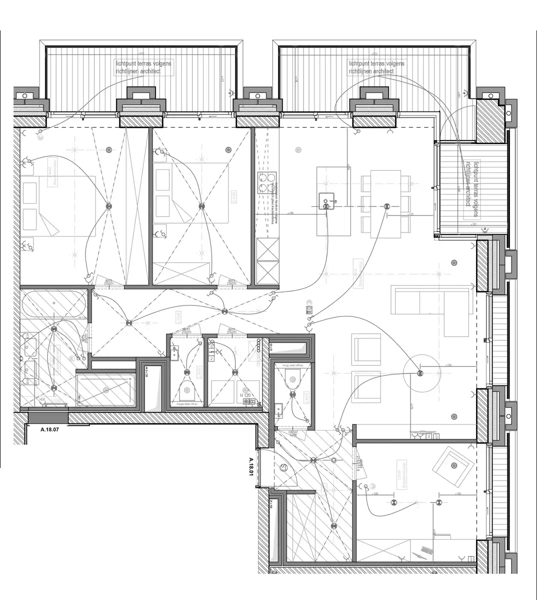 Prachtig appartement met 3slpk met zicht op de Schelde foto 22