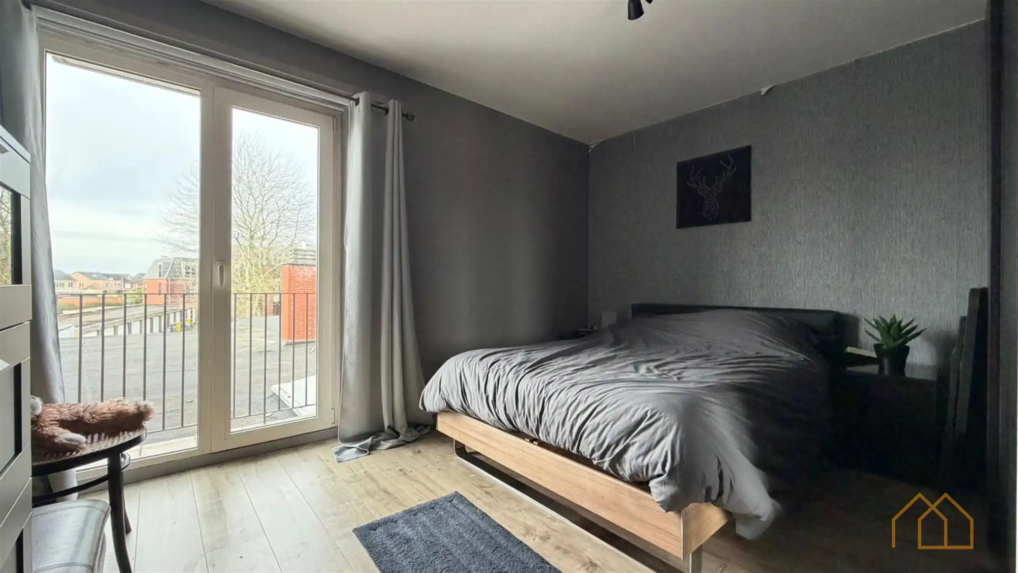 Appartement met 2slk, grote living, en eigen garage  foto 13