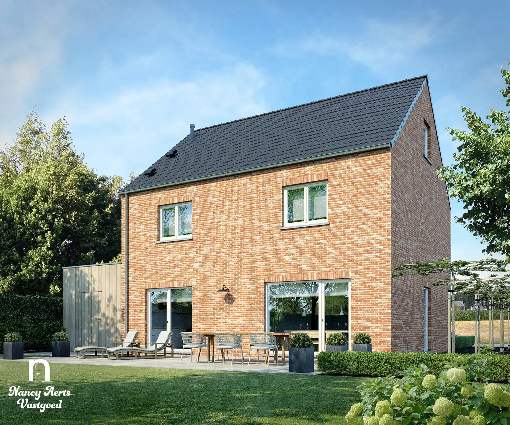 Klassieke nieuwbouwwoning in rustige, groene omgeving foto 3