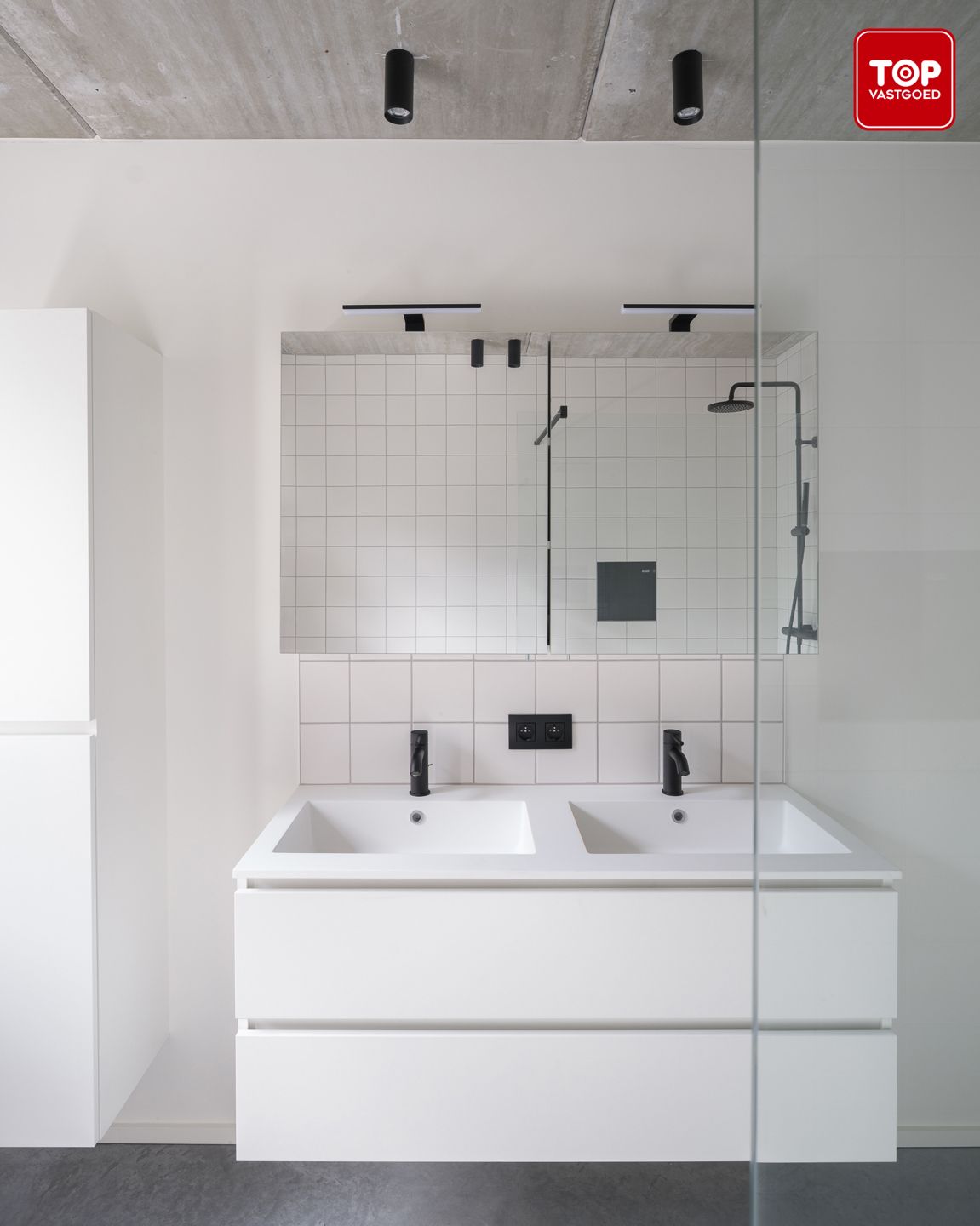 Energiezuinige (A+) designwoning met 3 slaapkamers, zonnige tuin en luxueuze betonafwerking in Vlierzele foto 17