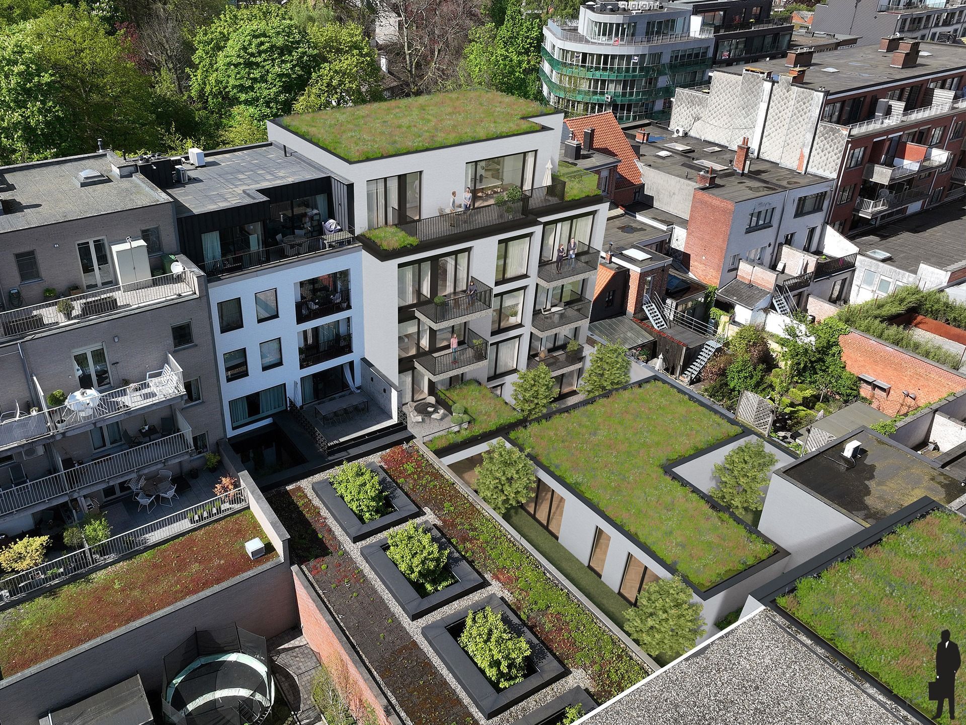 Gelijkvloers appartement ca. 107 m²  met tuin in Parkhof! foto 9