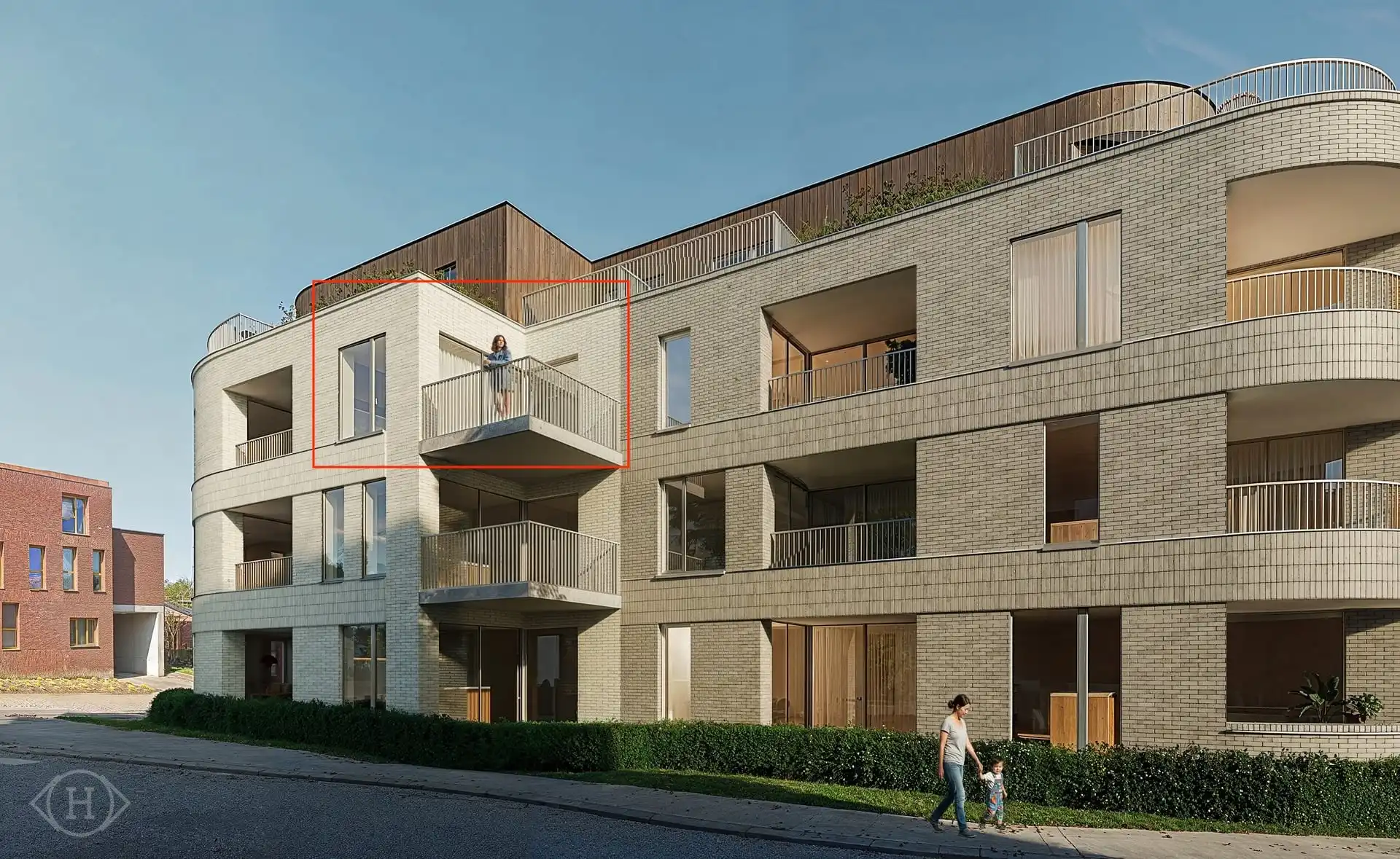 Prachtig appartement 2slpks en terras foto {{pictureIndex}}