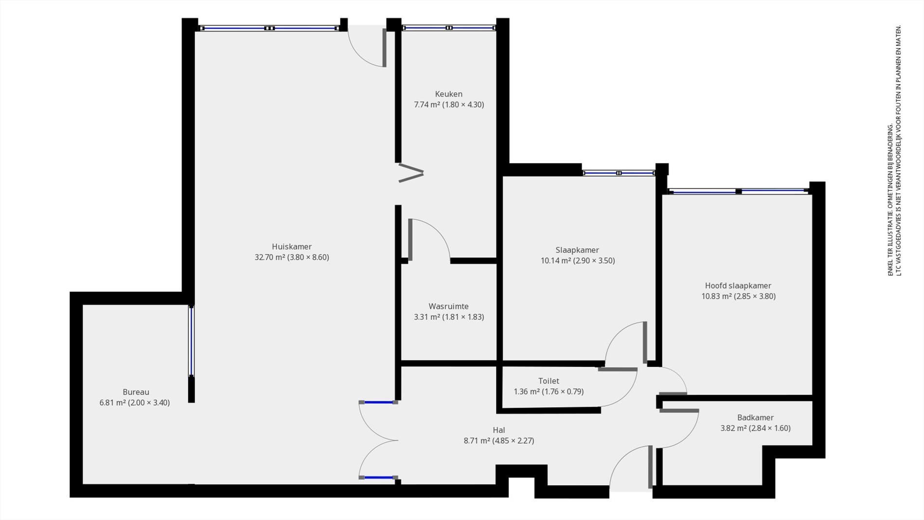 Ruim gelijkvloersappartement in residentie Hageland foto 23