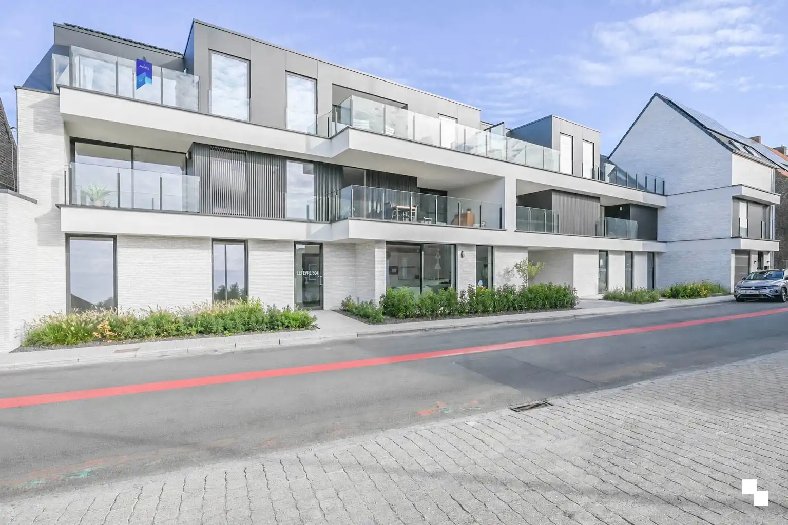 Nieuwbouwappartement in het centrum van Wielsbeke foto {{pictureIndex}}