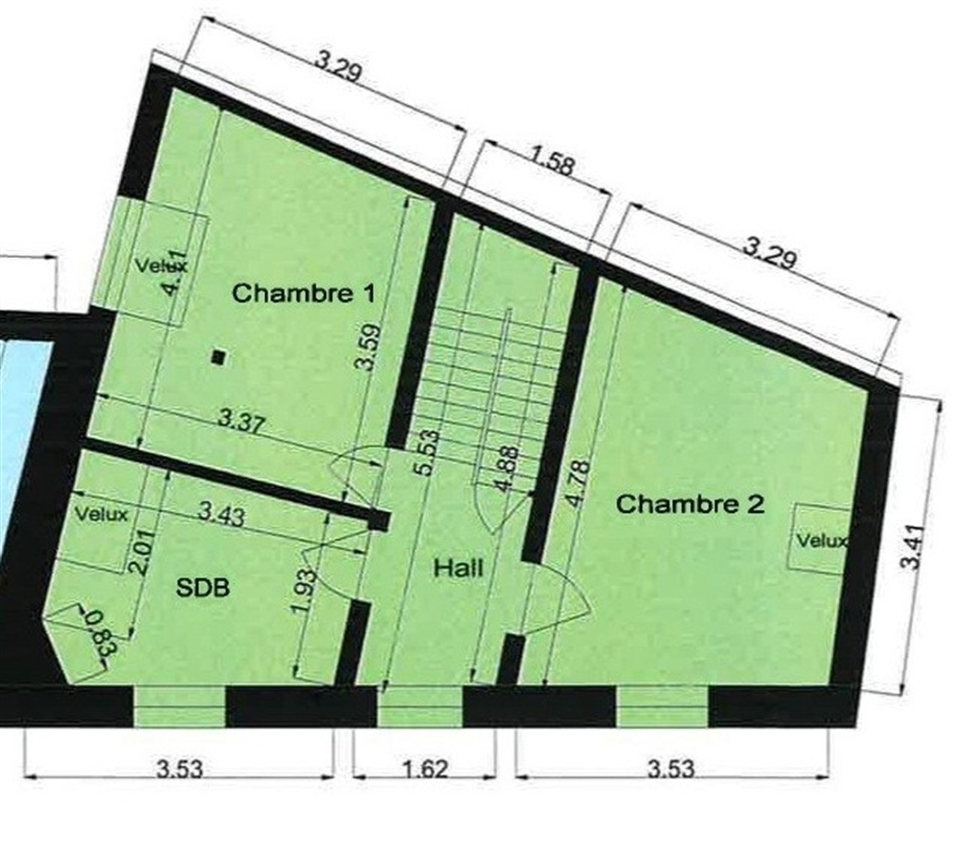 Charmant duplex appartement foto 18