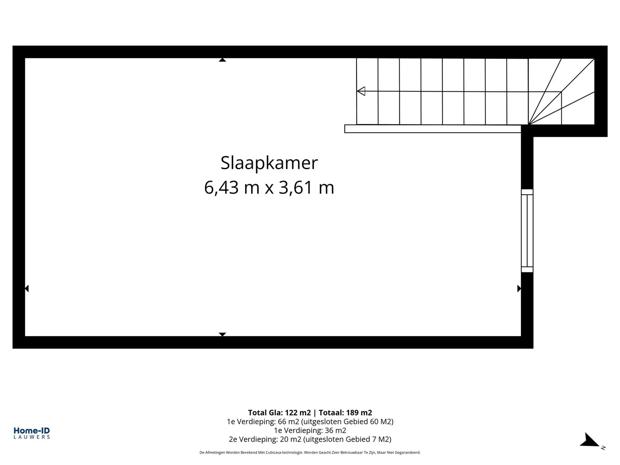 Ruime stadswoning, 2 á 3 slaapkamers, EPC-B en zonnepanelen foto 28