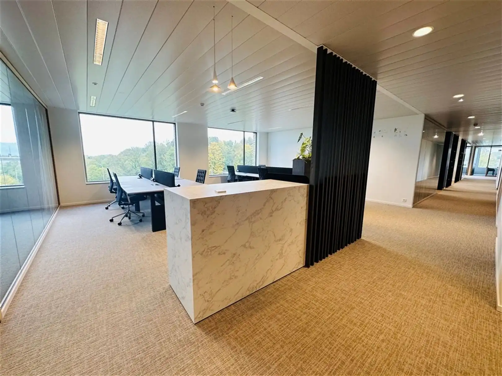High-End afgewerkt en ingericht kantoor in Kortrijk Business Park  foto 9